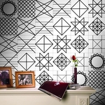 1 RollSelf Adhesive Tile Art Decalque etiqueta DIY Cozinha Casa de Banho Decor Vinyl