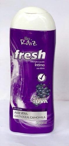 1- Sabonetes Intimo Feminino Liquido Fresh Bio Raiz 200ml