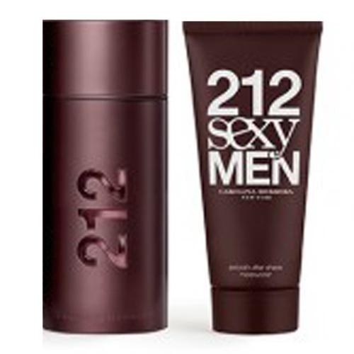 212 Sexy Men Eau de Toilette Carolina Herrera - Kit Perfume Masculino + Loção Pós Barba