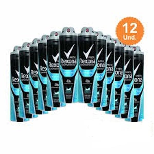 12 UNIDADES Desodorante Rexona Motion Sense Impacto Aerosol - Antitranspirante Masculino 150ml