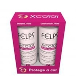 12 UNIDADES FELPS X COLOR KIT DUO HOME CARE 2x250ML