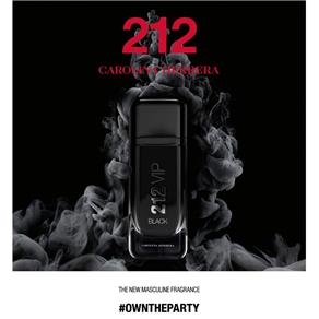 212 Vip Black Carolina Herrera - Perfume Masculino Eau de Parfum - 50ml