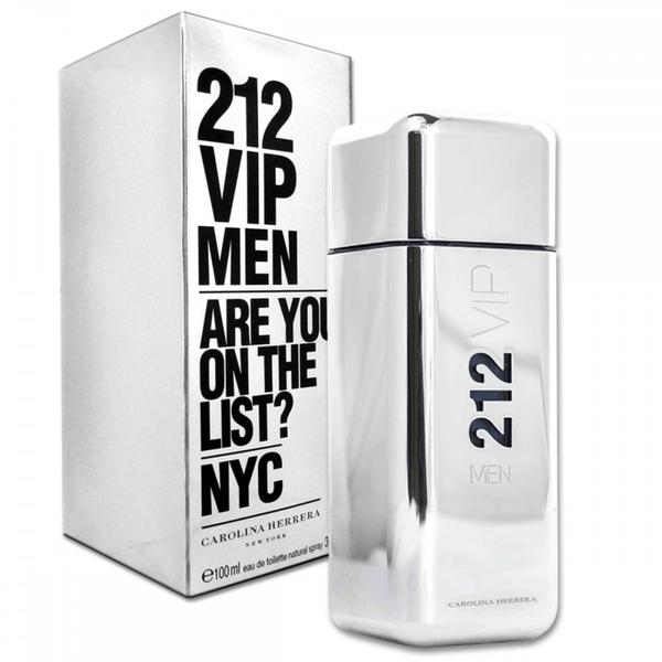212 Vip Men 50ml Eau de Toilette Perfume Masculino - Carolina