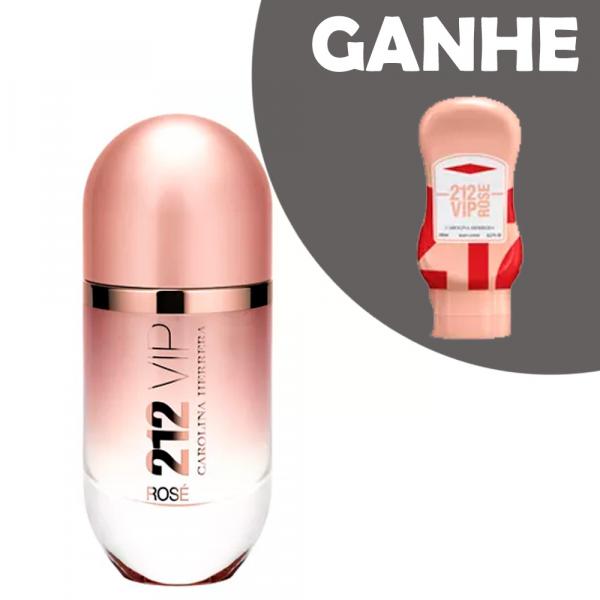 212 VIP Rosé Eau de Parfum Carolina Herrera - Perfume Feminino + Body Lotion