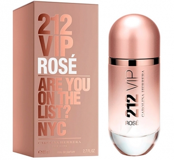 212 Vip Rose Eau de Parfum Perfume Feminino 80ml - Carolina Herrera