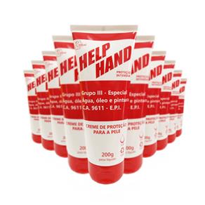 10 Creme de Proteção para as Mãos Help Hand Grupo 3 200G