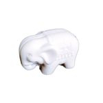 10 Mini Sabonete Perfumado Elefante Branco Lembrança
