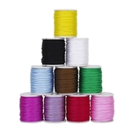 10 rolos de cor misturada cordão de nylon perolização fio 1 mm fazer jóias diy