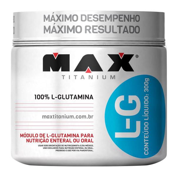 100%L-GLUTAMINA 300gr - MAX TITANIUM