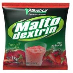 100% Maltodextrin - Atlhetica Nutrition - Morango - 1 Kg