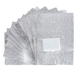 100 Pcs Folha De Alumínio Nail Art Soak Off Gel Acrílico Polonês Wraps Removedor