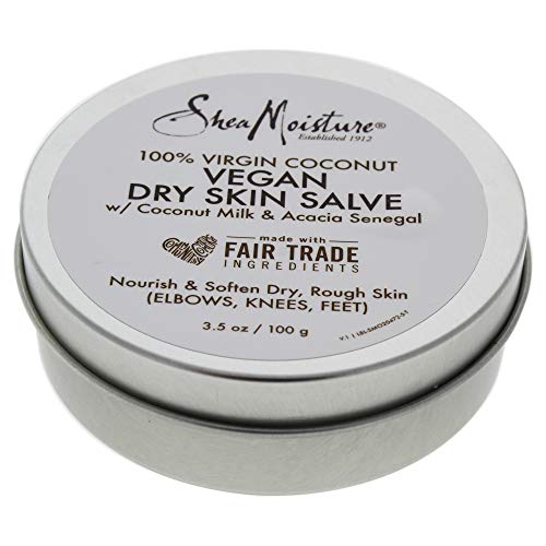 100 Percent Vegan Dry Skin Salve Balm By Shea Moisture For Unisex - 3.5 Oz Balm