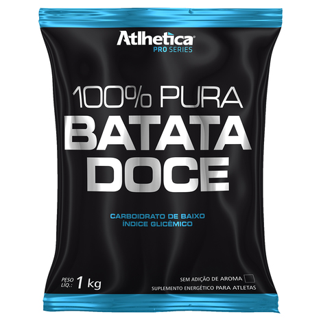 100% Pura Batata Doce 1Kg - Atlhetica