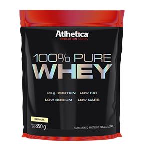 100% Pure Whey - Atlhetica. - 830 G - BAUNILHA