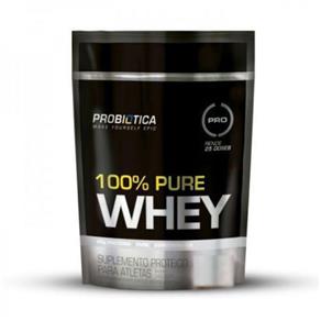 100% Pure Whey - Baunilha - Refil 825g - Probiotica