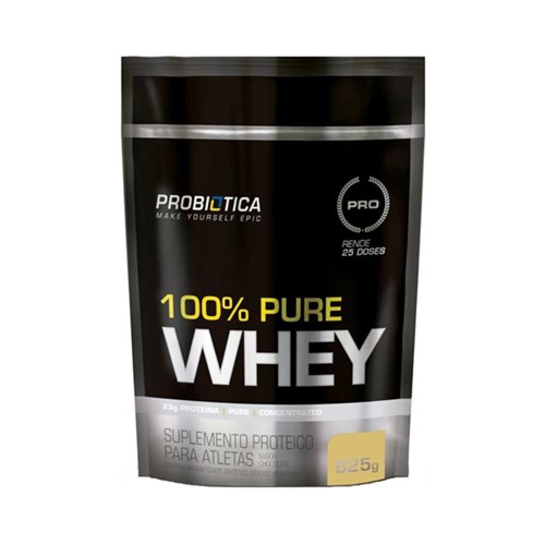100% Pure Whey Probiótica Refil 825G - Baunilha