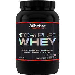 100% Pure Whey (Pt) - Atlhetica - 900g - BAUNILHA