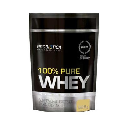 100% Pure Whey Refil 825g Probiótica 100% Pure Whey Refil 825g Baunilha Probiótica