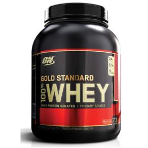 100% Whey Gold Standard - Optimum Nutrition - 2270g - MORANGO