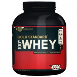 100% Whey Gold Standard Optimum Nutrition - Morango - 2273 G