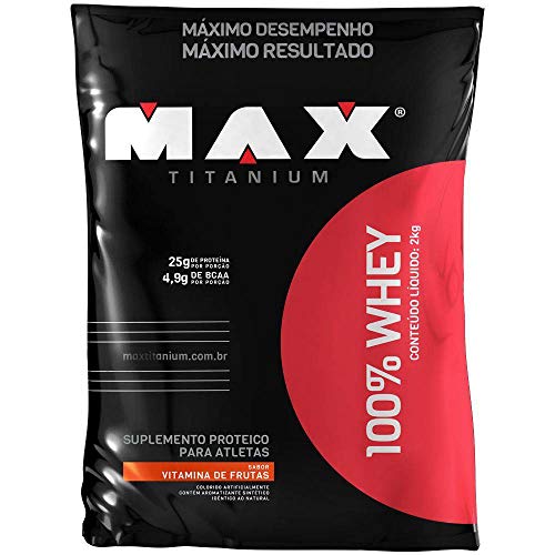 Whey 100% 2 Kg - Max Titanium
