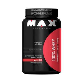 100% Whey - Max Titanium - 900 G