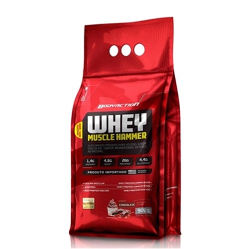 100% Whey Muscle 900g - Body Action