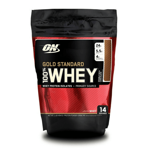 100% Whey Protein (1L/454g) Optimum Nutrition-Baunilha