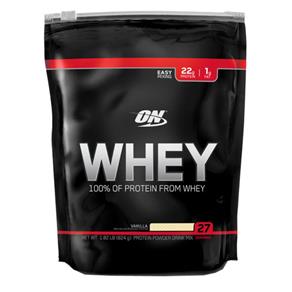 100% Whey Protein (824G) Optimum Nutrition - Baunilha