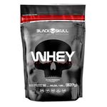 100% Whey Protein 837g Refil Black Skull
