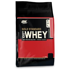 100% Whey Protein Gold Standard 4,54Kg Morango - Optimum (On)
