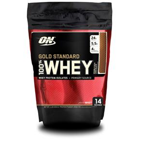 100% Whey Protein Gold Standard 454G Chocolate - Optimum Nutrition (On)