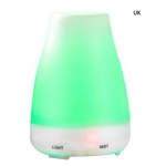 100ML colorido Essencial Night Light Início Aroma Oil Difusor Ultrasonic