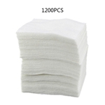 1200pcs Degreasing Soft Cosmetic Cotton Pads Makeup Remover Towel Pads Wipes