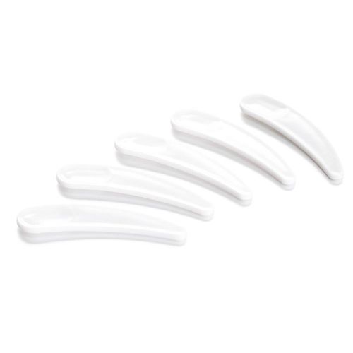 100pcs Mini Espátula Cosméticos Colheres Disposable Mask Spatula Plastic Spoon Set