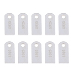 10PCS 925 Sterling Silver Blank Stamping Encantos Tag Pendant Jewelry Making