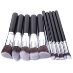 10PCS / SET Professional Makeup Brushes Set Madeira Handle Cosmetic Compo A Escova
