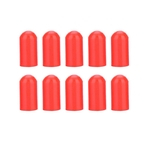 10Pcs Silicone Drum Stick Practise Tips Drum Kit Musical Instruments Accessories