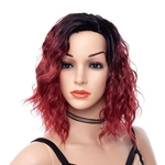 14 Inches Synthetic Loose Curly Wig for African American Fashion Women Wigs Party/cosplay (4 Color/style)
