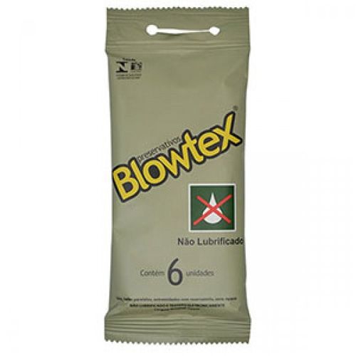 144 Preservativos Blowtex 1 CAIXA Não Lubrificado