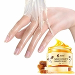 150g Leite Mel Hand Care máscara hidratante Whitening Esfoliante Hand Cream Máscara Skin Care