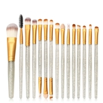 15pcs flash Maquiagem Escova Cosmetic Powder Foundation Brushes Kit de ferramentas