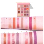 16 cores da sombra do disco Lantejoulas Shimmer Matte Cosméticos Estudante Maquiagem Beauty Para Beginner Sombra Placa