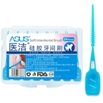 16PCS / Box Tooth Floss Oral Higiene Dental Floss escova interdental Silicone