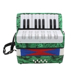 17 Key Professional Mini Acordeão Educacional Instrumento Musical para crianças Adulto