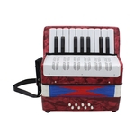 17 Key Professional Mini Acordeão Educacional Instrumento Musical para crianças Adulto