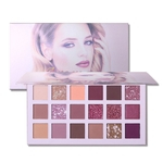 18 cores impermeável duradouro Charming Eyeshadow Palette Matte Shimmer pigmentado Sombra