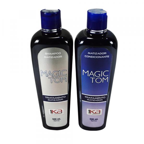 1Ka - Kit Shampoo Matizador + Condicionante Magic Tom - 1 Ka. Hair Professional
