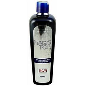 1Ka Shampoo Matizante Magic Tom (para Cabelos Loiros, Descoloridos e com Mecha,enriquecida com Açaí e Argan Hidrata e Neutraliza o Efeito) 500ml