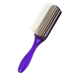 1pc Comb cabelo 9 Row Airbag escova anti-estática Hairbrush Nylon
